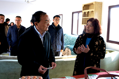 四川省委常委、省委農工委主任李昌平調研臺資企業